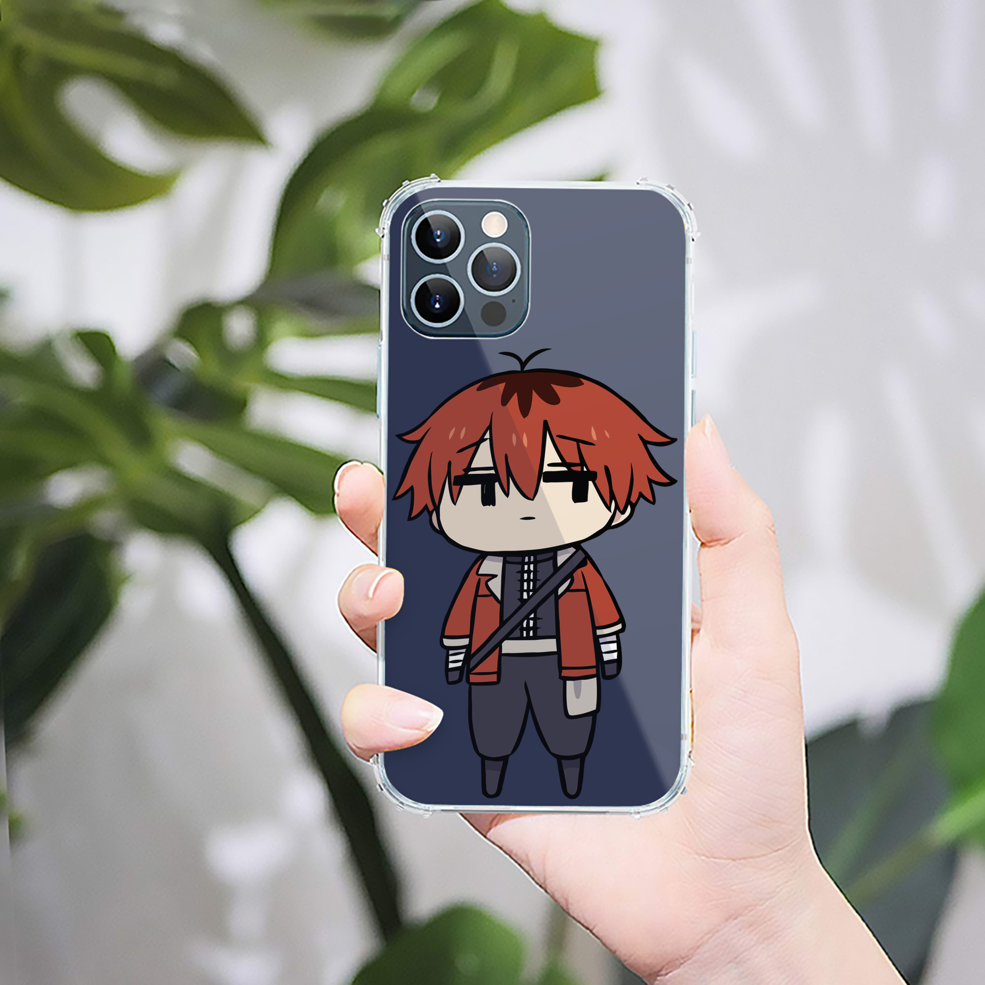 （画像用） 葬送のフリーレン Frieren 【iPhone 12シリーズ対応】透明スマホケース（クリアソフトケース）